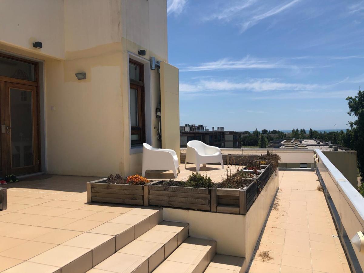 Beautiful Penthouse Apartment With Terrace - 4 Minute Walk To The Beach Troia Εξωτερικό φωτογραφία